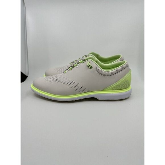 Nike Jordan ADG 4 Phantom Bone Volt Golf Shoes Cleats DM0103-003 Men's Size 8.5 - Picture 2 of 6